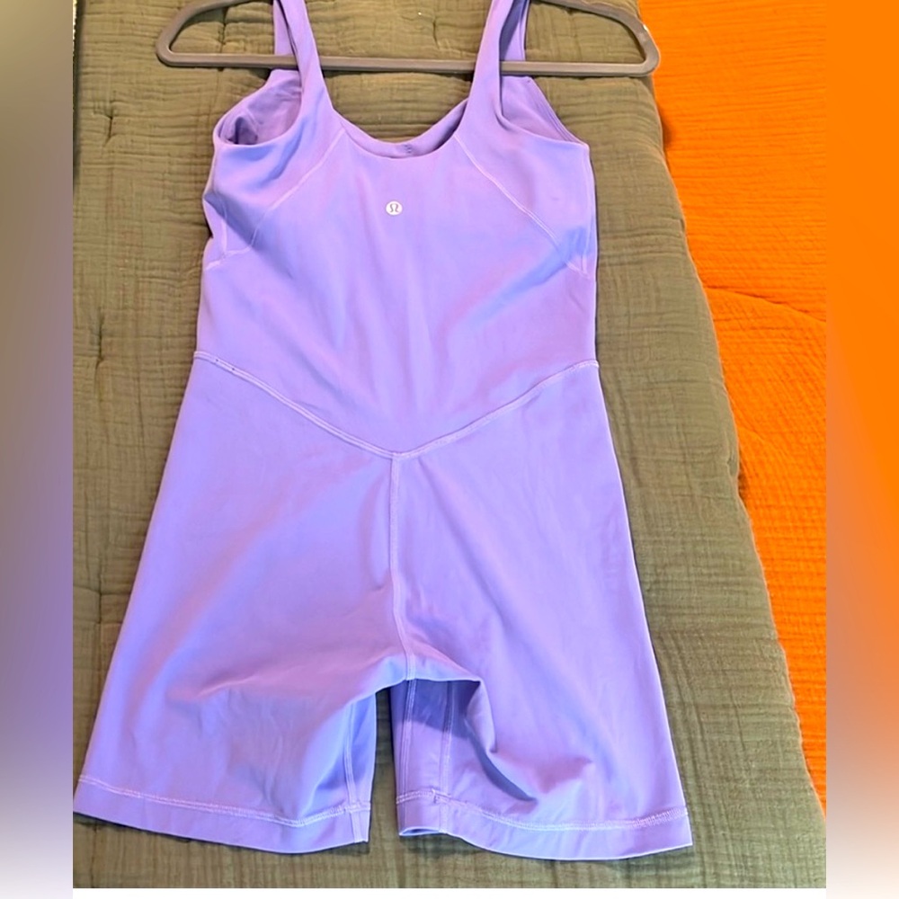 Lululemon align 6 inch bike short onesie